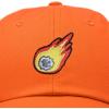 image:imageDALIX Embroidered Comet Baseball Cap Cotton Dad Hat MenOrange
