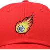image:imageDALIX Embroidered Comet Baseball Cap Cotton Dad Hat MenRed