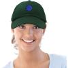 image:imageDALIX Embroidered Neptune Baseball Cap Cotton Dad Hat MenDark Green