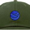 image:imageDALIX Embroidered Neptune Baseball Cap Cotton Dad Hat MenOlive