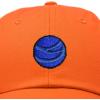 image:imageDALIX Embroidered Neptune Baseball Cap Cotton Dad Hat MenOrange