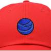 image:imageDALIX Embroidered Neptune Baseball Cap Cotton Dad Hat MenRed