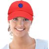 image:imageDALIX Embroidered Neptune Baseball Cap Cotton Dad Hat MenRed