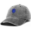 image:imageDALIX Embroidered Neptune Baseball Cap Cotton Dad Hat MenWashed Black