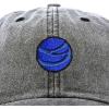 image:imageDALIX Embroidered Neptune Baseball Cap Cotton Dad Hat MenWashed Black
