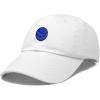 image:imageDALIX Embroidered Neptune Baseball Cap Cotton Dad Hat MenWhite