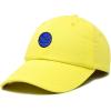 image:imageDALIX Embroidered Neptune Baseball Cap Cotton Dad Hat MenYellow