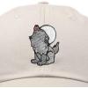 image:imageDALIX Howling Wolf Embroidered Baseball Dad CapBeige