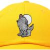 image:imageDALIX Howling Wolf Embroidered Baseball Dad CapGold