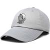 image:imageDALIX Howling Wolf Embroidered Baseball Dad CapGray