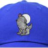 image:imageDALIX Howling Wolf Embroidered Baseball Dad CapRoyal Blue