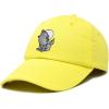 image:imageDALIX Howling Wolf Embroidered Baseball Dad CapYellow
