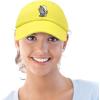 image:imageDALIX Howling Wolf Embroidered Baseball Dad CapYellow