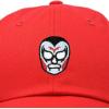 image:imageDALIX Lucha Libre Luchador Ball Cap Embroidered HatRed