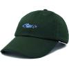 image:imageDALIX Muscle Car Embroidered Cap Cotton Baseball Summer Cool Dad Hat MensDark Green