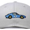 image:imageDALIX Muscle Car Embroidered Cap Cotton Baseball Summer Cool Dad Hat MensGray