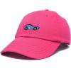 image:imageDALIX Muscle Car Embroidered Cap Cotton Baseball Summer Cool Dad Hat MensHot Pink