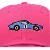 image:imageDALIX Muscle Car Embroidered Cap Cotton Baseball Summer Cool Dad Hat MensHot Pink