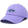 image:imageDALIX Muscle Car Embroidered Cap Cotton Baseball Summer Cool Dad Hat MensLavender