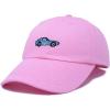 image:imageDALIX Muscle Car Embroidered Cap Cotton Baseball Summer Cool Dad Hat MensLight Pink