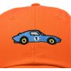 image:imageDALIX Muscle Car Embroidered Cap Cotton Baseball Summer Cool Dad Hat MensOrange