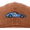 image:imageDALIX Muscle Car Embroidered Cap Cotton Baseball Summer Cool Dad Hat MensWashed Orange