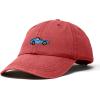image:imageDALIX Muscle Car Embroidered Cap Cotton Baseball Summer Cool Dad Hat MensWashed Red