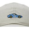 image:imageDALIX Muscle Car Embroidered Cap Cotton Baseball Summer Cool Dad Hat MensWashed Stone White