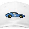 image:imageDALIX Muscle Car Embroidered Cap Cotton Baseball Summer Cool Dad Hat MensWhite