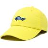 image:imageDALIX Muscle Car Embroidered Cap Cotton Baseball Summer Cool Dad Hat MensYellow