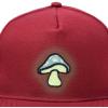 image:imageDALIX Mushroom Embroidered Glow in The Dark Hat Snapback Hat Baseball Cap MenMaroon