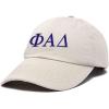 image:imageDALIX Phi Alpha Delta Greek Letters Ball Cap Embroidered HatBeige