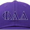 image:imageDALIX Phi Alpha Delta Greek Letters Ball Cap Embroidered HatPurple