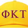 image:imageDALIX Phi Kappa Tau Greek Letters Ball Cap Embroidered HatGold
