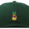 image:imageDALIX Pineapple Embroidered Cap Cotton Baseball Summer Cool Dad Hat MensDark Green