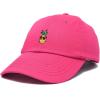 image:imageDALIX Pineapple Embroidered Cap Cotton Baseball Summer Cool Dad Hat MensHot Pink