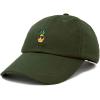 image:imageDALIX Pineapple Embroidered Cap Cotton Baseball Summer Cool Dad Hat MensOlive