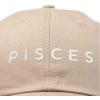 image:imageDALIX Pisces Dad Hat Embroidered Zodiac Astrology Cotton Baseball CapKhaki