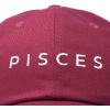 image:imageDALIX Pisces Dad Hat Embroidered Zodiac Astrology Cotton Baseball CapMaroon