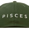 image:imageDALIX Pisces Dad Hat Embroidered Zodiac Astrology Cotton Baseball CapOlive