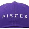 image:imageDALIX Pisces Dad Hat Embroidered Zodiac Astrology Cotton Baseball CapPurple
