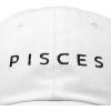 image:imageDALIX Pisces Dad Hat Embroidered Zodiac Astrology Cotton Baseball CapWhite