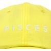 image:imageDALIX Pisces Dad Hat Embroidered Zodiac Astrology Cotton Baseball CapYellow