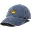image:imageDALIX Submarine Cotton Dad Hat Adjustable Soft Baseball Cap MensWashed Navy Blue