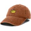 image:imageDALIX Submarine Cotton Dad Hat Adjustable Soft Baseball Cap MensWashed Orange