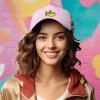 image:imageDALIX Submarine Cotton Dad Hat Adjustable Soft Baseball Cap MensWashed Pink
