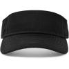 image:imageDALIX Visor Hat Adjustable Cotton Men Women ClassicBlack