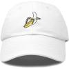 image:imageDALIX Banana Hat Novelty Peel Baseball Dad Cap Gifts for Men WomenWhite