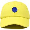 image:imageDALIX Embroidered Neptune Baseball Cap Cotton Dad Hat MenYellow