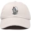 image:imageDALIX Howling Wolf Embroidered Baseball Dad CapBeige
